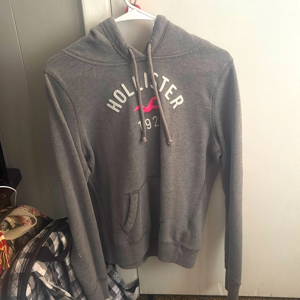Hollister 1922 sweatshirt pink bird